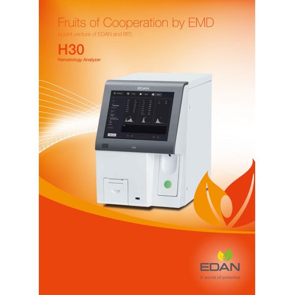Cheapest Edan medical laboratory equipment Hematology Analyzer/Edan H30 3-Part Hematology Analyzer for hospital