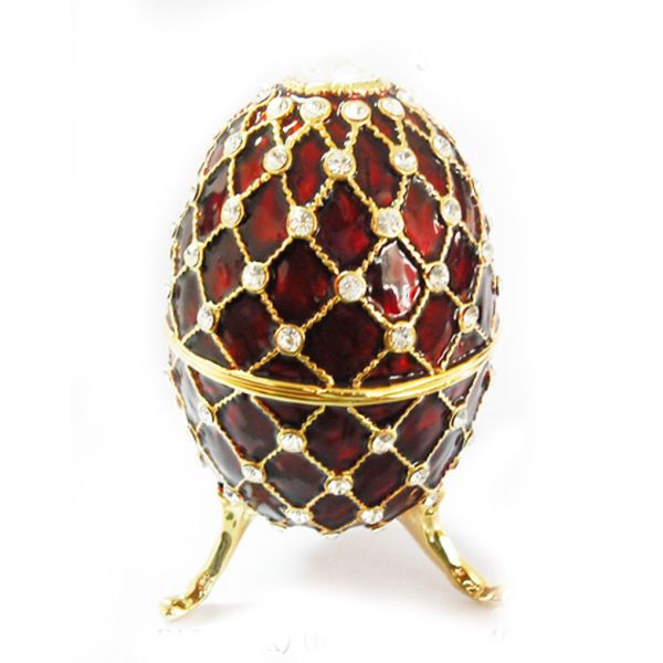 Luxury Faberge Easter Eggs Jewelry Organizer Faberge Egg Jewelry Box Vintage StyleTrinket Box Faberge Egg Jewelry Box