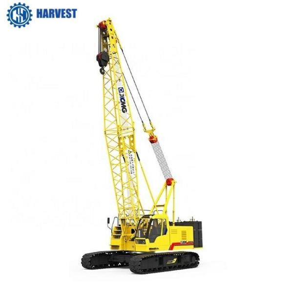 Guindaste de esteira rolante de  52M Boom Length 155kw 55 Ton Hydraulic XGC55