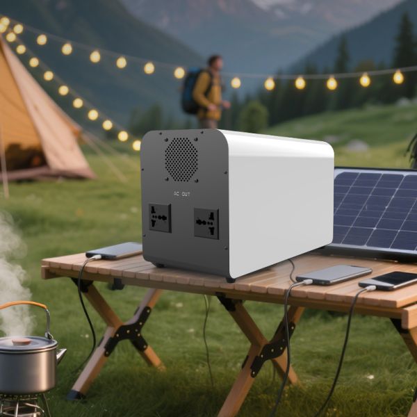 1200W 960Wh LiFePO4 Portable Power Station MPPT Controller Energy Storage Power Supply