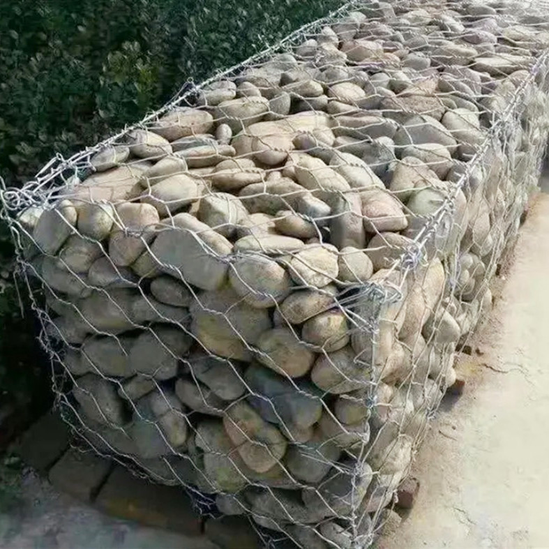Гальванизированный стальной сплетенный подпорные стенки коробки Gabion для нежного проекта