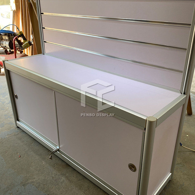 Блоки индикатора Slatwall аксессуаров мобильного телефона Freestanding с Lockable раздвижной дверью