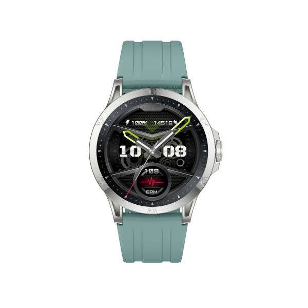 KW256A Bluetooth llamadas Amoled Smartwatch redondo con almacenamiento de música