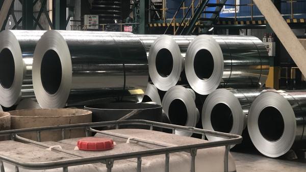 S250GD bobina de aço galvanizado revestida de zinco oleado com aprovação ISO