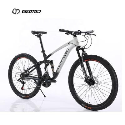 GOMID Double Suspension Mountain Bike Bisiklet Four Link Gear Cycle Custom OEM Bicicletas Alloy Soft Tail Bicycle Alloy Frame
