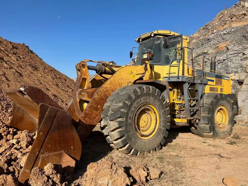 2019 Year Original Japan Komatsu Wa600 Wheel Loader Construction Equipment