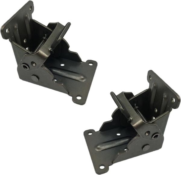 Triangle Bracket Folding Leg Hinge with Lock Extension Support and Screws Included