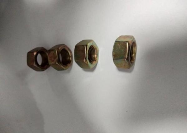 Zinc Coating 6.2mm Hexagon Nuts , M8 X 1.25 Nut GB6170 For High Speed Railways