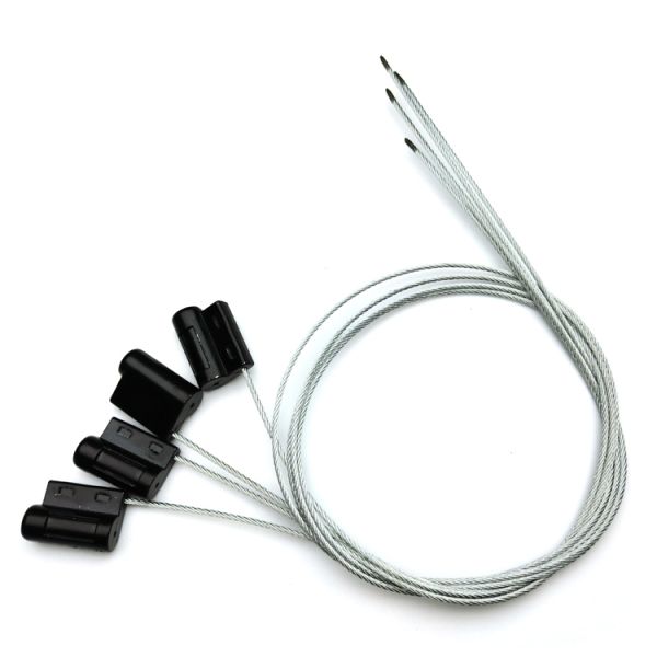 Tamper Proof Pull Tight Zinc Alloy Container Door Lock Cable Seal with 2.74 KN Tensile Strength