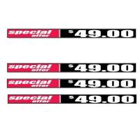 SMD1515 P1.5625 Estante LED Panel publicitario 1000*50mm 30W fácil de instalar