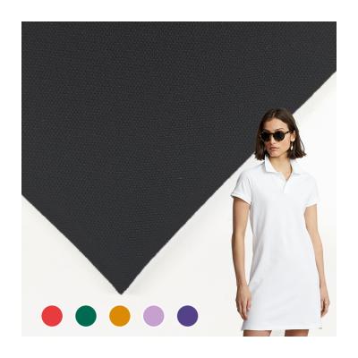 Quick Dry Super Soft Stretch Knit Pique Fabric, China Wholesale Cotton Pique Fabric for Polo T-shirt/
