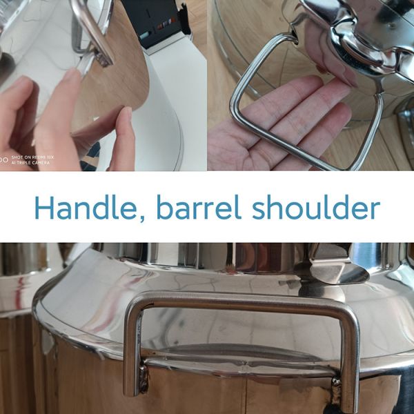 Food grade 304 Stainless Steel Milk Can 50 Liters Large Capacity