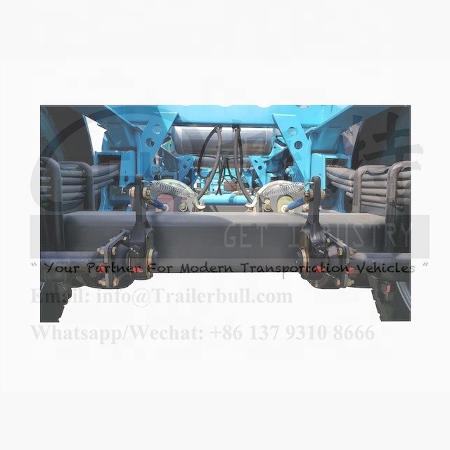 30ft 3Axles Gooseneck Skeleton Container Полугрузовые прицепы для тяжелых грузовых контейнеров ISO Tanker