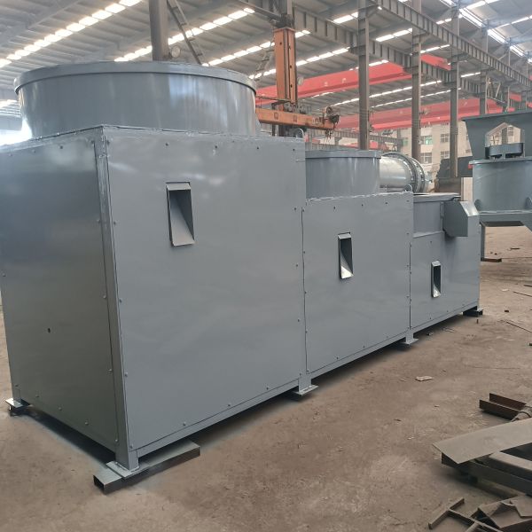 Horizontal Rotary Drum Granulator 20t / H For Pellet Making Line