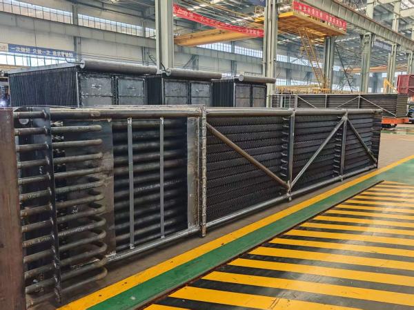 Custom High-Efficiency Economizer Modules SA210A1 Spiral Fin Tube