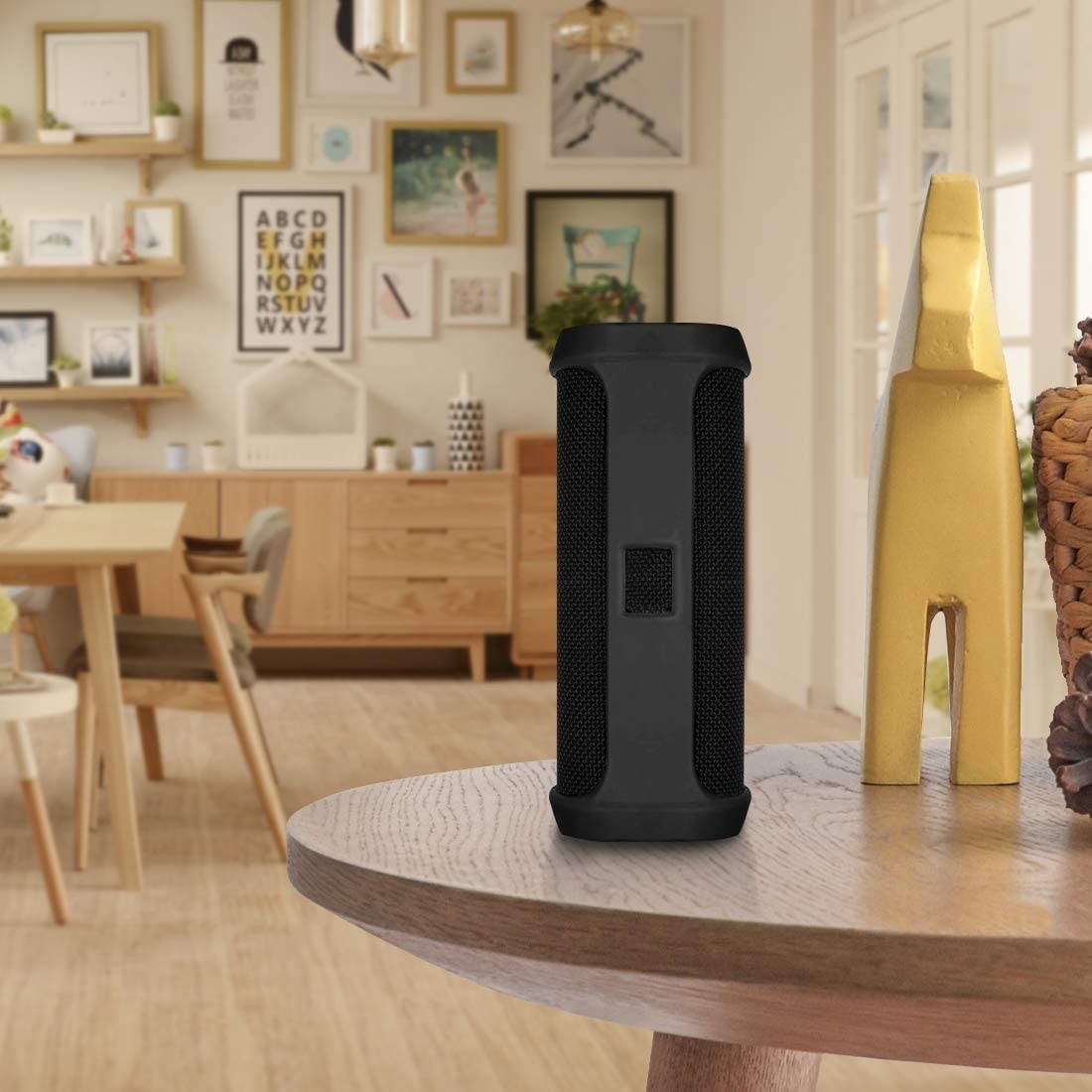 Случай BPA безвкусного силикона LFGB защитный свободный для носить диктора Bluetooth