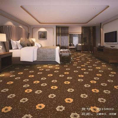 Classical Floral Wilton Carpet Cut Pile Pattern Machine Tufted Technics