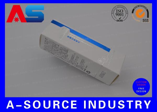 Silver Box Professional Printing Pharmaceutical Boxes Premium Carton Box