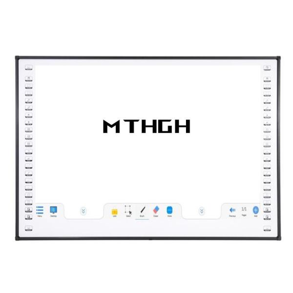 96 Inch Infrared Interactive Whiteboard with Ceramic Nano Surface and 20-Point Touch for Smart Collaboration