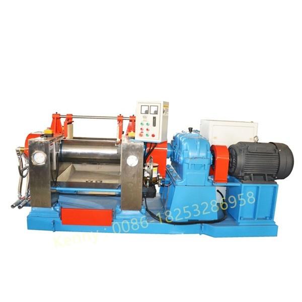 10 Inches Silicone Rubber Mixing Mill Machine / Open Mixer For Silicone Rubber