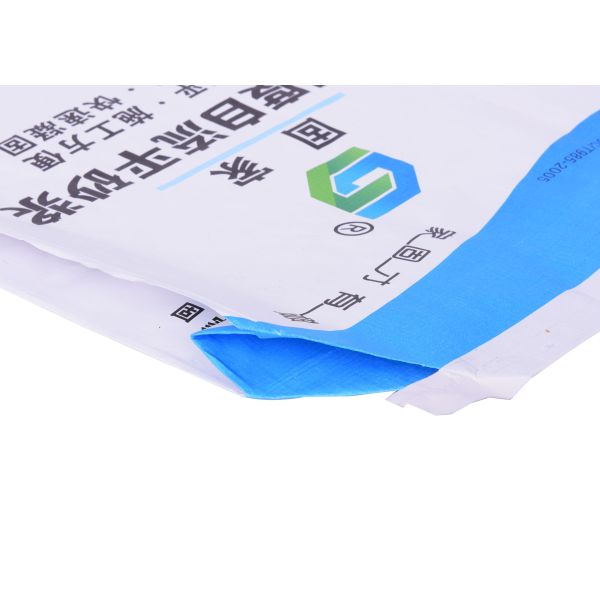 25kg Laminated Plastic Valve Bags For Industry Cement / Chemical Packaging