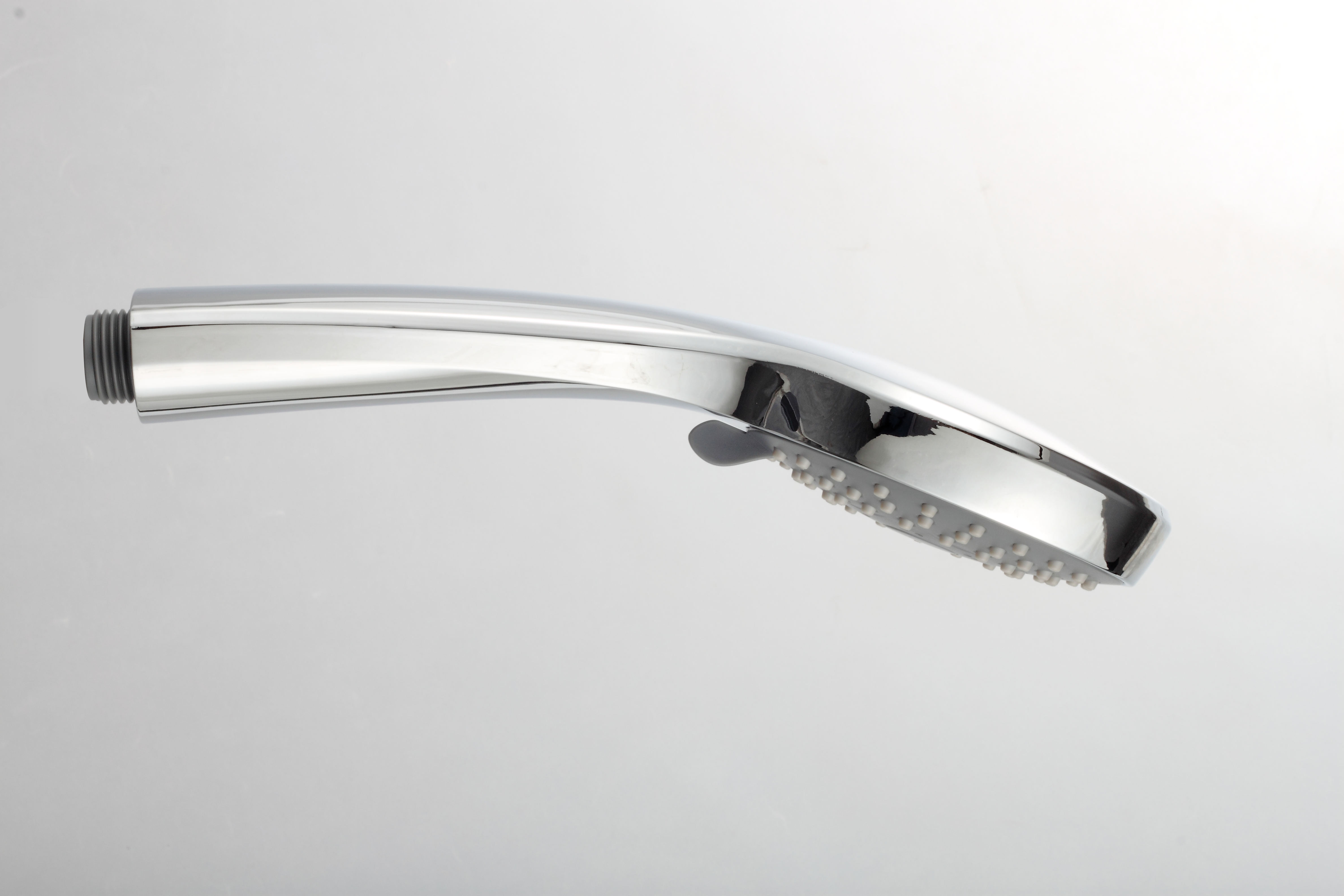 Blackened High Pressure Hand Shower Set for Portable Spa 3 Functions Water Saving