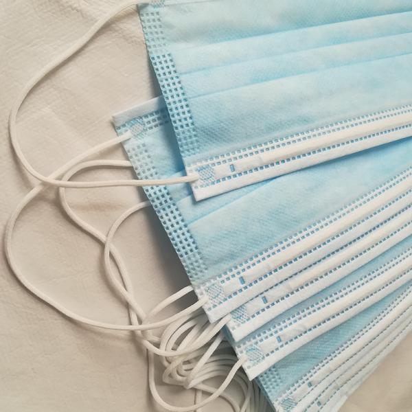Child / Adult Sterile 3 Ply Disposable Face Mask With Low Breathing Resistance