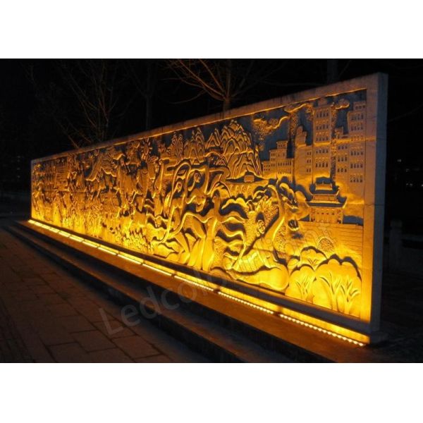 20x20mm DMX512 Control RGB Flexible LED Wall Washer Light for Outdoor Landscape Lighting