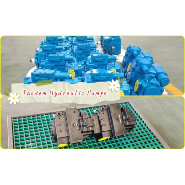 Cast Iron Harvester Tandem Hydraulic Pumps Durable Performance