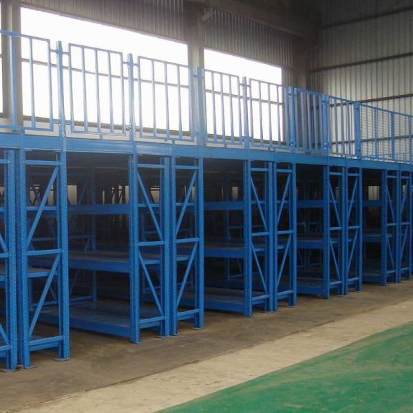 Customizable Mezzanine Racking System Warehouse Storage Racks Powder Coated
