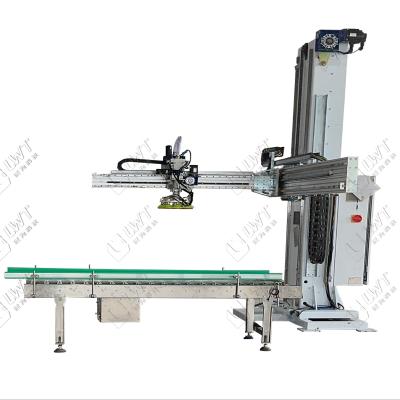 Máquina de paletização automática de caixas Sistemas de paletização automática com servo