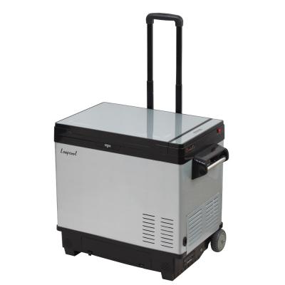 Frigorífico solar para automóveis Frigorífico exterior com bateria de lítio e modo de arrefecimento do frigorífico