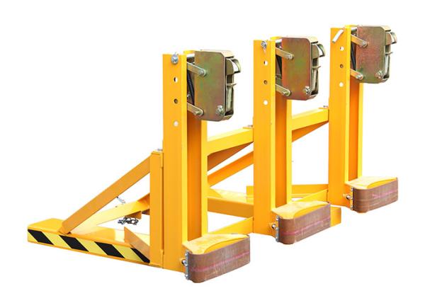 DG1500A Forklift Mounted Drum Grabber Single Eagle-Grip Three Drums Drum Grabber Load Capacity 500KgX3