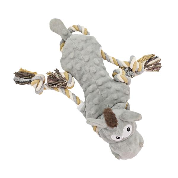 Juguete Interactivo para Perros de Pelusa de Burro