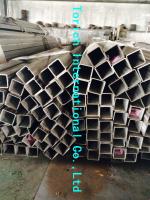 Tubo de acero soldado con autógena rectangular, tubería mecánica soldada con autógena A554 del acero inoxidable de ASTM
