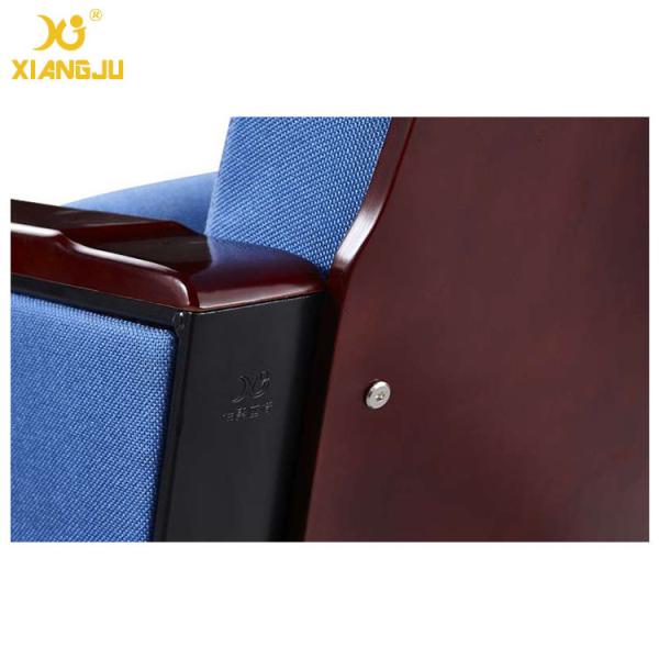 Folding Retractable Patent Design Church Auditorium Seating With Hole Painted Seat