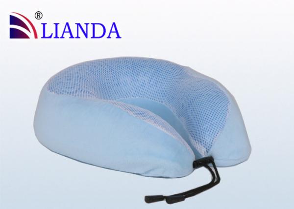 Dark Bule Hydraluxe Gel Cooling Pillow , Pillow With Cooling Gel 30×29×11cm