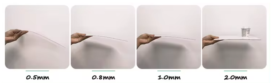 0.5MM Rolls PETG Plastic Sheets 0.5-3.5mm Petg Shrink Film For Cosmetic Packaging