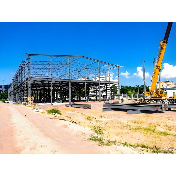 15 - 80meters Metal Warehouse Building Prefab Modular Commercial Buildings