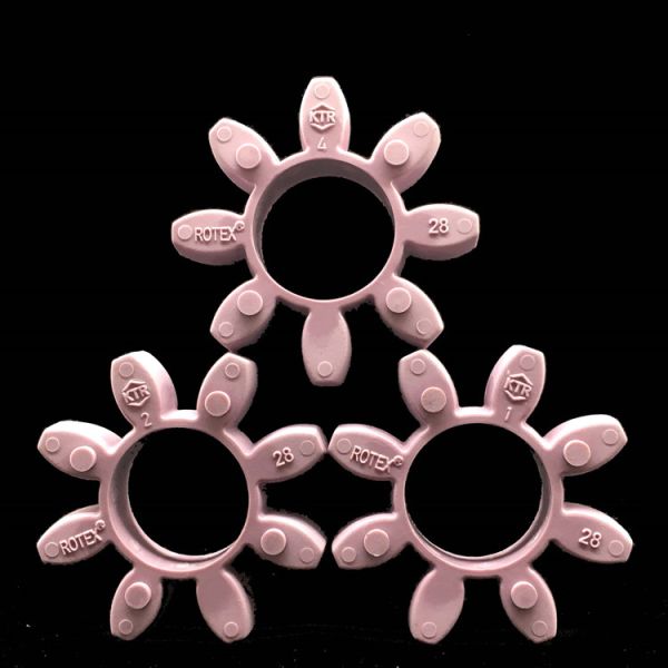 Taiwan Pro One 140H Single PVC Pump Couplings Glue Rubber Spider Flexible Rubber Coupling for Excavator Hydraulic Style