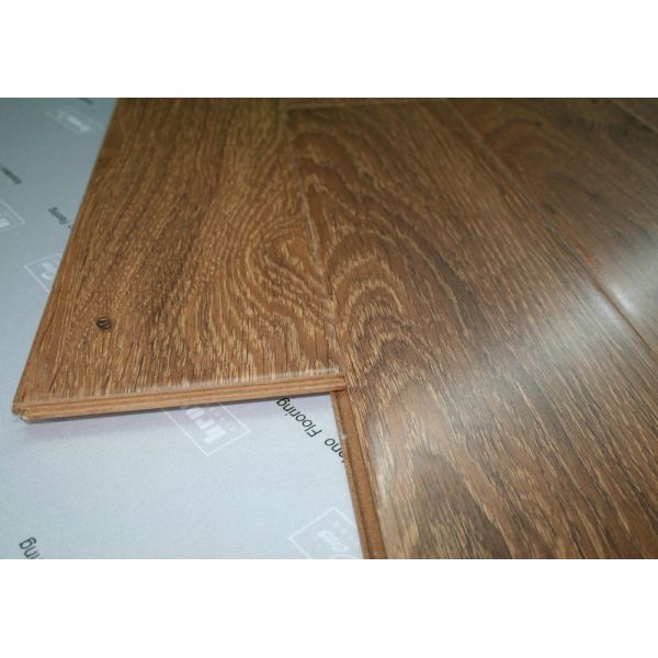 Старый настил ламината диаманта кроундено 12мм ХДФ Э1 дуба кристаллический для американского загородного стиля