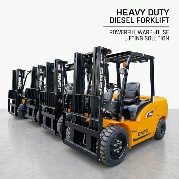 4 Ton Diesel Forklift With Side Shift For Warehouse Efficiency