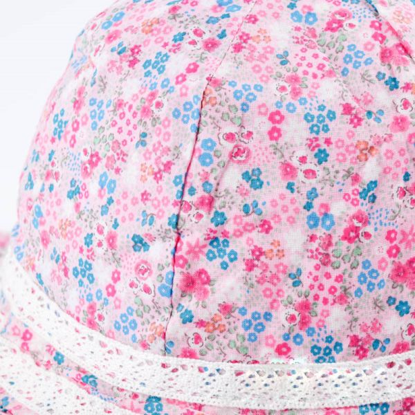 OEM Toddler Cotton Baby Outdoor Bucket Hats 50cm Sun Protect Hat