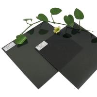 Euro Dark Gray Grey Float Glass Tinted Reflective Float Black Glass Price Factory Supplier Manufacturer 4mm 5mm 5.5mm 6m
