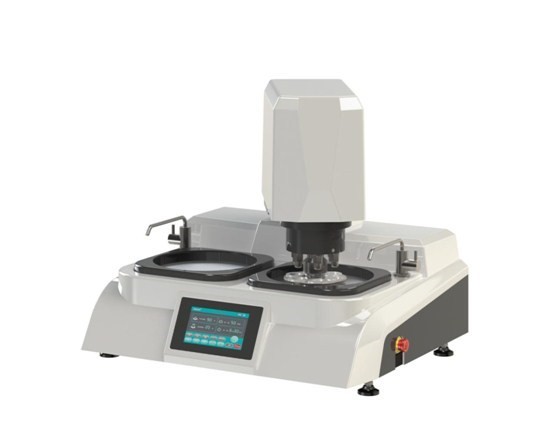 Pneumatic Automatic Metallographic Grinding Polishing Machine Clamp 4 Samples simultaneously