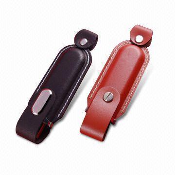Memoria USB AT-030A del cuero del regalo de la promoción