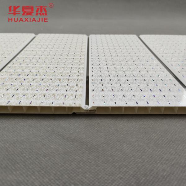 Painéis de parede de PVC anti-sépticos laminados Decoração de casa Painel de parede Tecto Material decorativo
