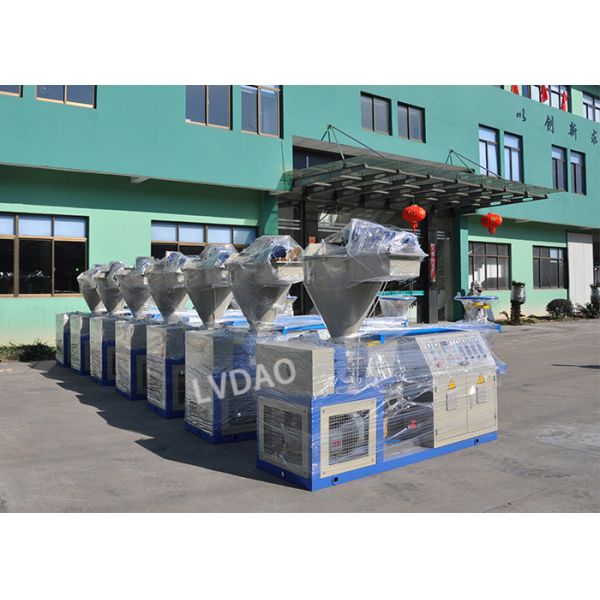 Тонны веса машины Семи автоматические 8 до 15 ПП одиночного винта пластиковые повторно используя