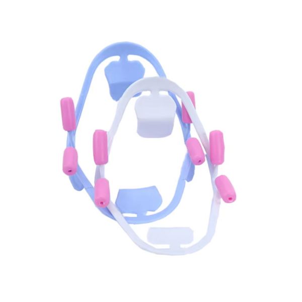 Retractor de mejilla 3D Pequeño Grande Color Azul Blanco Retractor bucal dental para procedimientos de ortodoncia