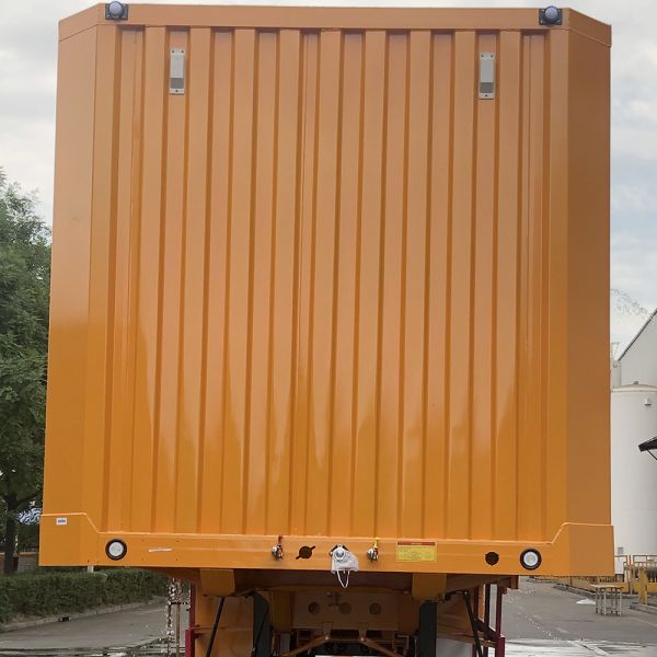 Foot Dry Van Container Semi-Trailer Equipped with 10.00R20/ 11.00R20/ 12R22.5 Tires